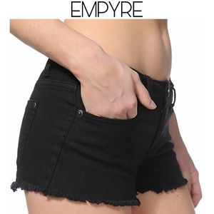 4/$25 🥂 Empyre Black Cutoff Shorts